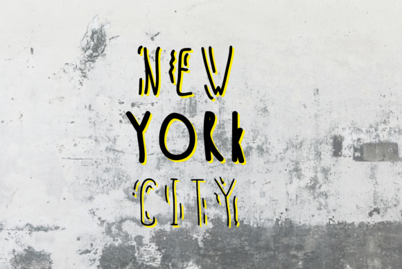 Club57: A Bold Font Inspired by the Spirit of New York