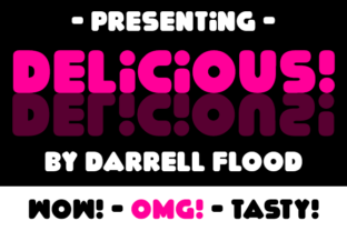Discover the Charm of Delicious: A Fun and Friendly Font for Your Projects