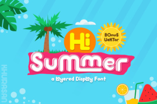 Hi Summer: A Fun, Stylish Font for Your Summer Designs