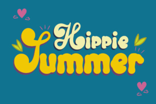 Hippie Summer: A Fun, Happy Font for a 60s Vibe