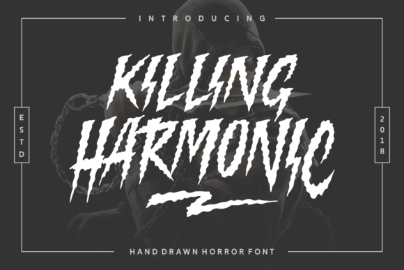 Killing Harmonic: A Bold Font for Creative Expression