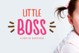 Little Boss: A Playful Font for Creative Workflows