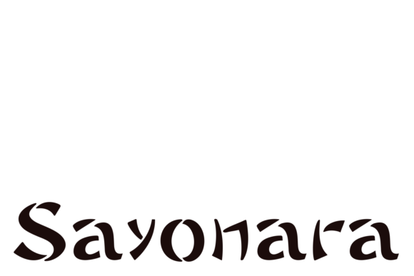 Sayonara Family: A Stylish Font for Creative Projects