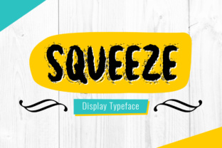 Squeeze: A Bold New Display Font for Creative Projects