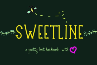 Sweetline: A Fun, Handmade Font for Creative Expression