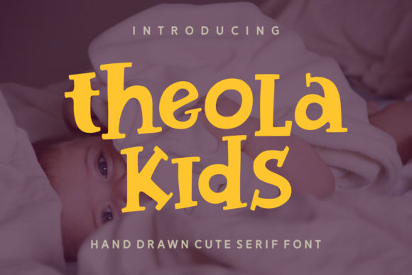 Theola Kids: A Playful Display Font for Creative Design