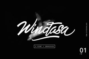 Windasa: A Hand Lettering Display Font for Creative Expression